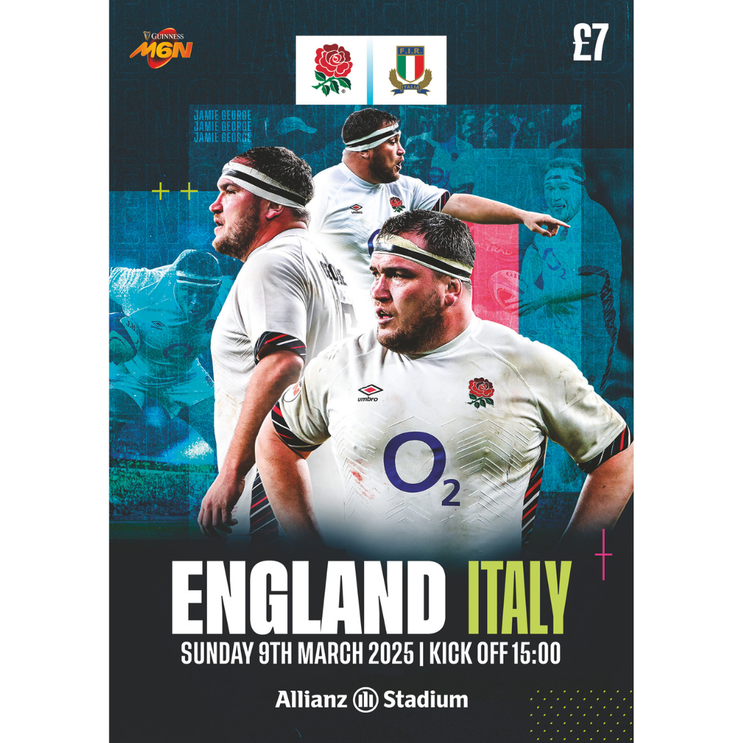 England v Italy, Guinness Six Nations 2025, Allianz Stadium, 8 March 2025