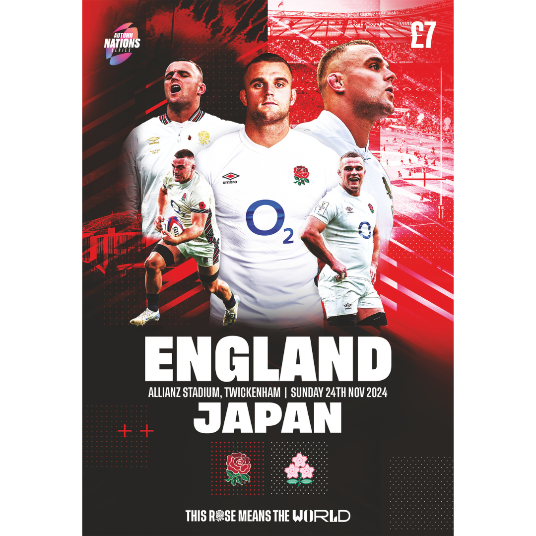 England v Japan, Autumn Nations Series 2024, Allianz Stadium