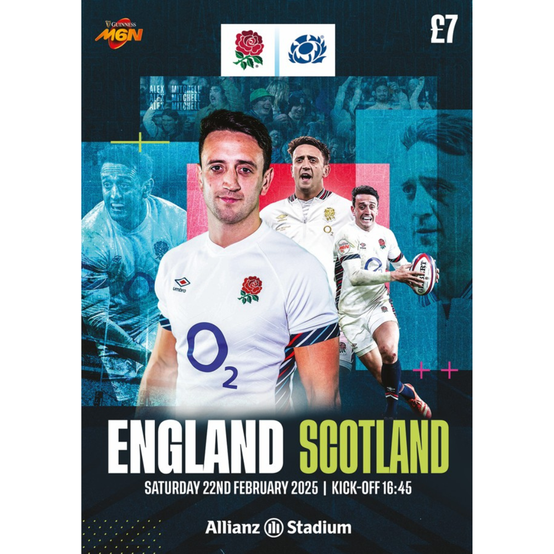 England v Scotland, Guinness Six Nations 2025, Allianz Stadium, 22 February 2025