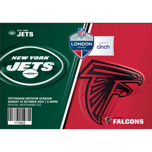 NFL London Games 2021 - New York Jets v Atlanta Falcons