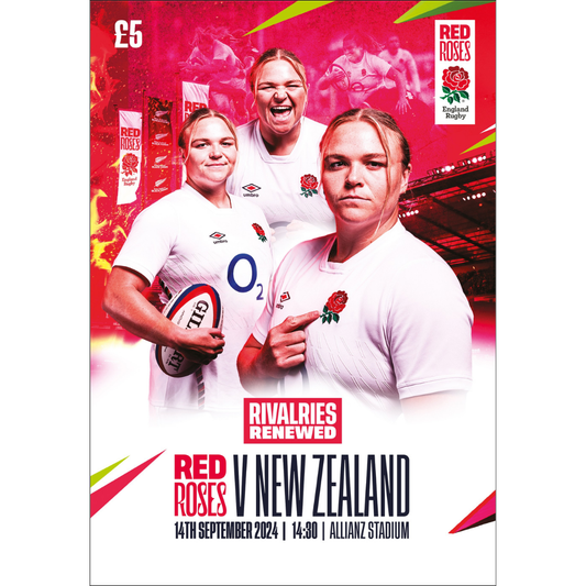 Red Roses v New Zealand Women, September Internationals 2024, Allianz Stadium