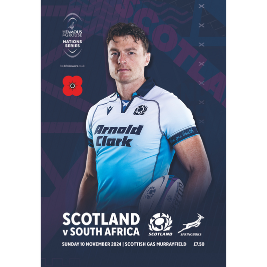 Scotland v South Africa, Autumn Nations Series 2024, Scottish Gas Murrayfield Stadium