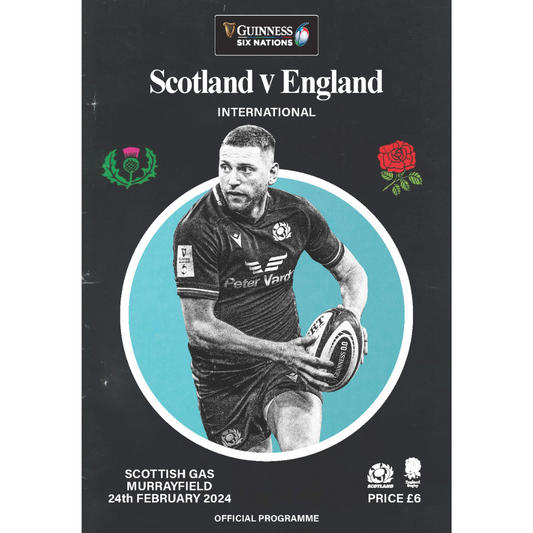 Scotland v England, Guinness Six Nations 2024, Scottish Gas Murrayfield