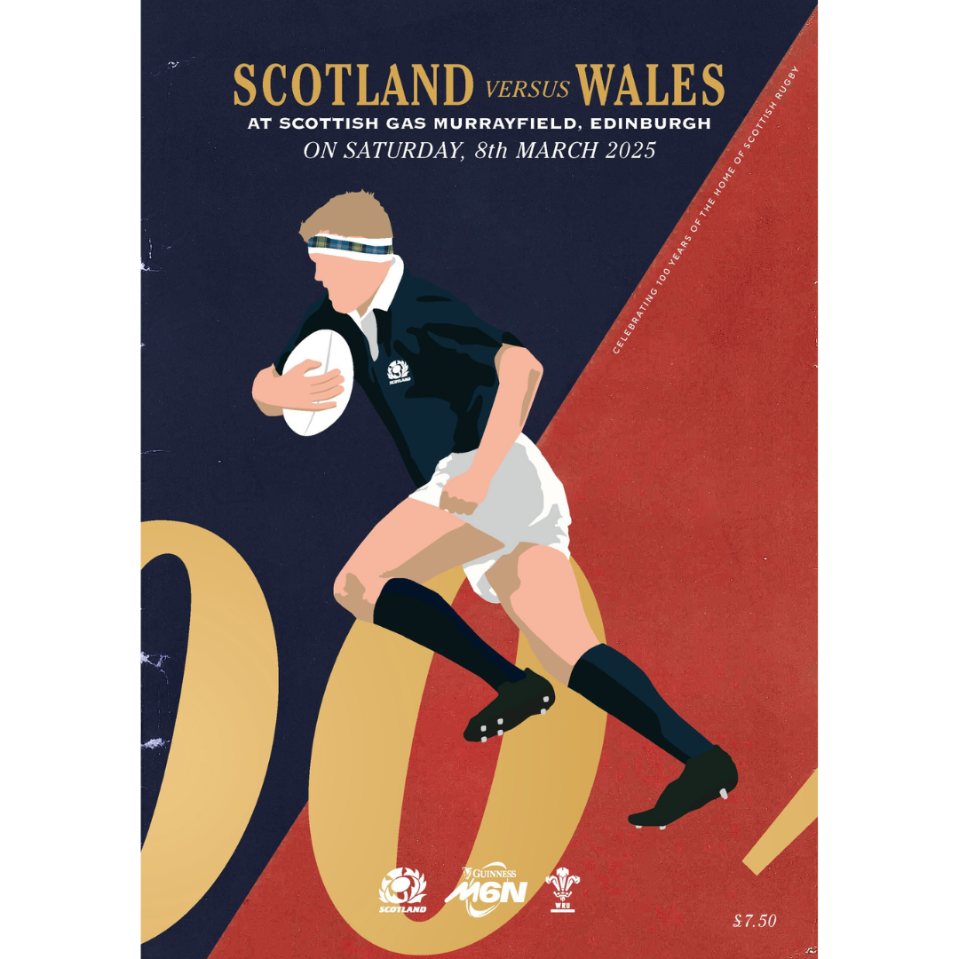 Scotland v Wales, Guinness Six Nations 2025, Scottish Gas Murrayfield, 8 March 2025 - Pre-Order